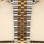 2023 ROLEX DATEJUST TWO TONE YELLOW GOLD AND STEEL MOTIF DIAL 36MM 126233