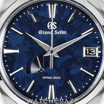 2024 GRAND SEIKO HERITAGE COLLECTION ONLINE EXCLUSIVE KATSUIRO INDIGO SPRING DRIVE 41MM SBGA469