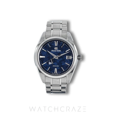 2024 GRAND SEIKO HERITAGE COLLECTION ONLINE EXCLUSIVE KATSUIRO INDIGO SPRING DRIVE 41MM SBGA469