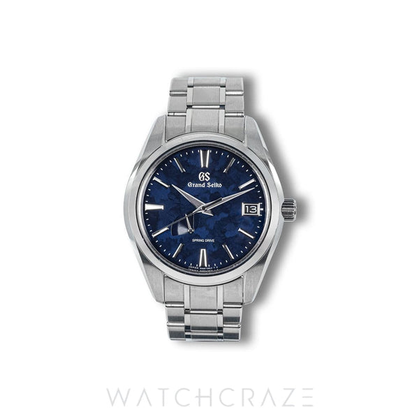 2024 GRAND SEIKO HERITAGE COLLECTION ONLINE EXCLUSIVE KATSUIRO INDIGO SPRING DRIVE 41MM SBGA469