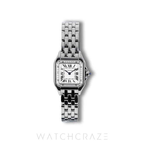 2025 CARTIER PANTHERE DE CARTIER SMALL MODEL DIAMOND BEZEL W4PN0016