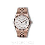 2025 ROLEX LAND-DWELLER ROSE GOLD 36MM 127235