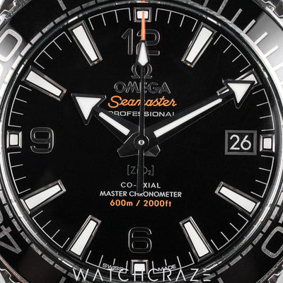 2021 OMEGA SEAMASTER PLANET OCEAN 600M BLACK DIAL 40MM 215.30.40.20.01.001