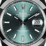 2025 ROLEX DATEJUST MINT DIAL 41MM 126300