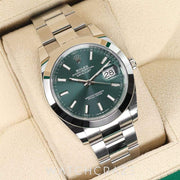 2025 ROLEX DATEJUST MINT DIAL 41MM 126300