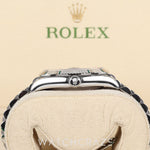 2023 ROLEX DATEJUST BLACK DIAL DIAMOND MARKERS 36MM 126234