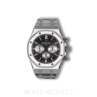 AUDEMARS PIGUET ROYAL OAK CHRONOGRAPH BLACK DIAL 41MM 26331ST.OO.1220