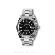 2020 ROLEX DATEJUST BLACK DIAL 41MM 126334