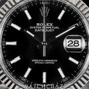 2020 ROLEX DATEJUST BLACK DIAL 41MM 126334