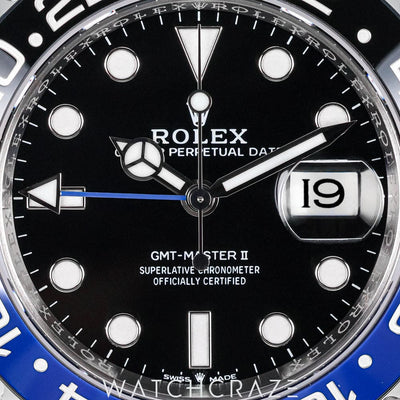 2025 ROLEX GMT MASTER II BATGIRL 40MM 126710BLNR