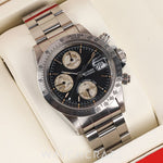 TUDOR OYSTERDATE BIG BLOCK BLACK DIAL 39MM 79180