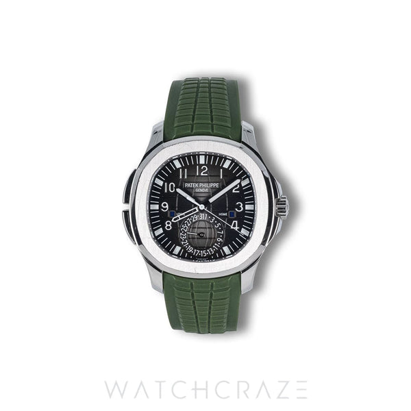 2021 PATEK PHILIPPE AQUANAUT TRAVEL TIME 42MM 5164A-001