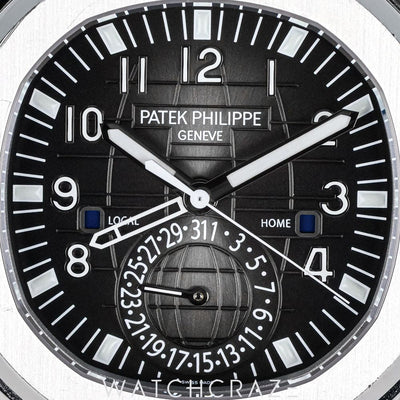 2021 PATEK PHILIPPE AQUANAUT TRAVEL TIME 42MM 5164A-001