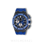 2020 AUDEMARS PIGUET ROYAL OAK OFFSHORE CHRONOGRAPH BLUE DIAL 44MM 26405CE.OO.A030CA.01