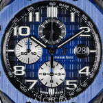 2020 AUDEMARS PIGUET ROYAL OAK OFFSHORE CHRONOGRAPH BLUE DIAL 44MM 26405CE.OO.A030CA.01