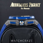 2020 AUDEMARS PIGUET ROYAL OAK OFFSHORE CHRONOGRAPH BLUE DIAL 44MM 26405CE.OO.A030CA.01