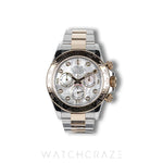 2017 ROLEX DAYTONA COSMOGRAPH TWO-TONE YELLOW GOLD AND STEEL MOTHER OF PEARL 40MM 116503