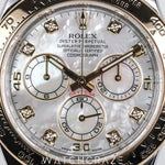2017 ROLEX DAYTONA COSMOGRAPH TWO-TONE YELLOW GOLD AND STEEL MOTHER OF PEARL 40MM 116503