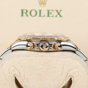 2017 ROLEX DAYTONA COSMOGRAPH TWO-TONE YELLOW GOLD AND STEEL MOTHER OF PEARL 40MM 116503