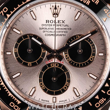 2025 ROLEX COSMOGRAPH DAYTONA ROSE GOLD SUNDUST 40MM 126515LN