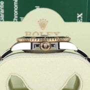 2014 ROLEX SUBMARINER DATE TWO TONE YELLOW GOLD AND STEEL BLACK DIAL "BLACKSY" 40MM 116613LN