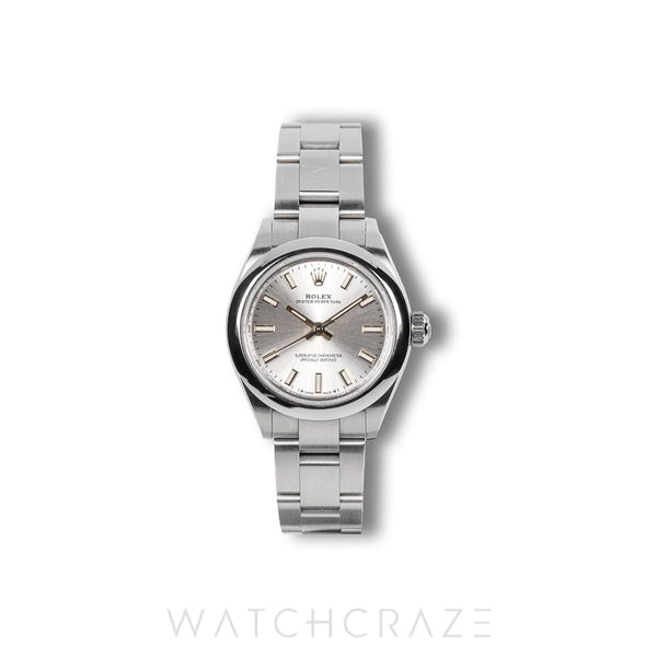 2025  ROLEX OYSTER PERPETUAL SILVER DIAL 28MM 276200
