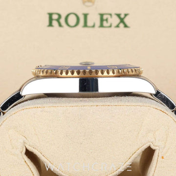 2019 ROLEX SUBMARINER TWO TONE YELLOW GOLD AND STEEL "BLUESY" 40MM 116613LB