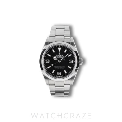 2023 ROLEX EXPLORER BLACK DIAL 36MM 124270