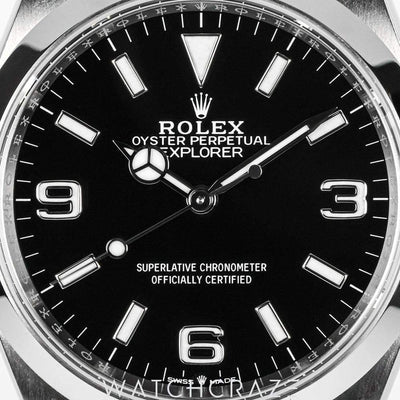 2023 ROLEX EXPLORER BLACK DIAL 36MM 124270