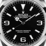 2022 ROLEX EXPLORER BLACK DIAL 36MM 124270