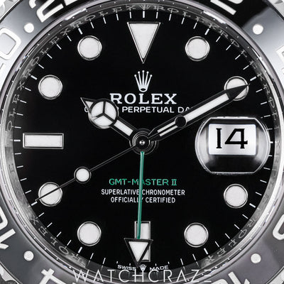 2026 ROLEX GMT MASTER II BRUCE WAYNE 40MM 126710GRNR