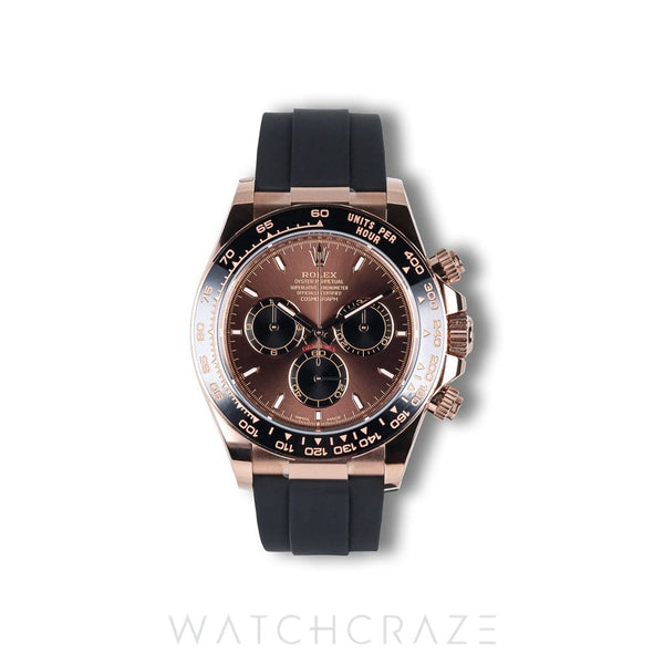 2025 ROLEX COSMOGRAPH DAYTONA RG CHOCOLATE DIAL 40MM 126515LN