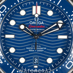 2018 OMEGA SEAMASTER DIVER 300 BLUE STEEL 42MM 210.30.42.20.03.001
