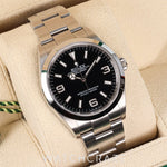 2023 ROLEX EXPLORER BLACK DIAL 36MM 124270
