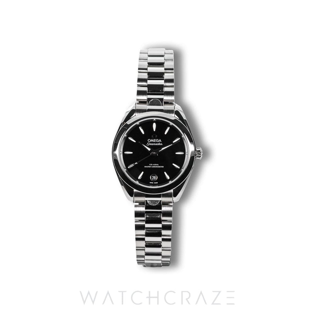 2025 OMEGA SEAMASTER AQUA TERRA 150M BLACK DIAL 30 MM 220.10.30.20.01.001