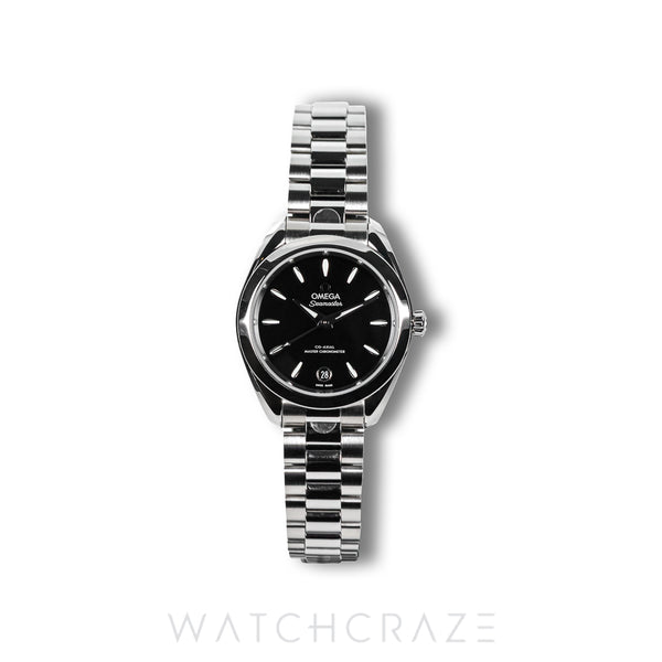 2025 OMEGA SEAMASTER AQUA TERRA 150M BLACK DIAL 30 MM 220.10.30.20.01.001
