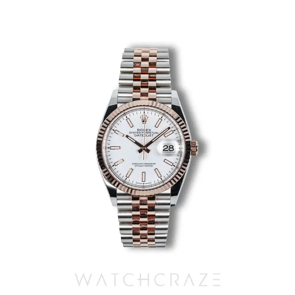 2024 ROLEX DATEJUST WHITE DIAL 36MM 126231