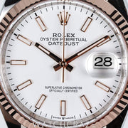 2024 ROLEX DATEJUST WHITE DIAL 36MM 126231