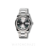 2023 ROLEX DATEJUST OYSTER BRACELET WIMBLEDON DIAL 36MM