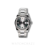 2023 ROLEX DATEJUST OYSTER BRACELET WIMBLEDON DIAL 36MM