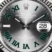 2023 ROLEX DATEJUST OYSTER BRACELET WIMBLEDON DIAL 36MM