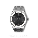 2020 AUDEMARS PIGUET SELF WINDING ROYAL OAK BLACK DIAL 41MM 15500ST.OO.1220ST.03