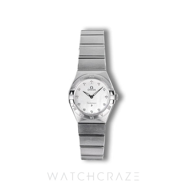 2024 OMEGA CONSTELLATION MOTHER OF PEARL DIAL 28MM 131.15.28.60.55.001