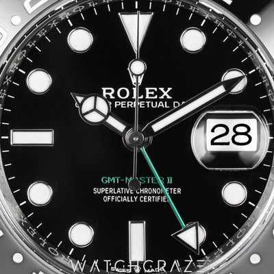 2024 ROLEX GMT MASTER II BRUCE WAYNE 40MM 126710GRNR