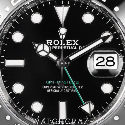 2024 ROLEX GMT MASTER II BRUCE WAYNE 40MM 126710GRNR