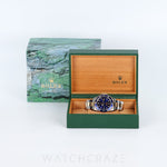 ROLEX SUBMARINER TWO TONE YELLOW GOLD AND STEEL BLUE DIAL 40MM 16613