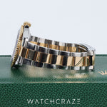 ROLEX SUBMARINER TWO TONE YELLOW GOLD AND STEEL BLUE DIAL 40MM 16613