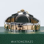 ROLEX SUBMARINER TWO TONE YELLOW GOLD AND STEEL BLUE DIAL 40MM 16613