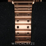 2021 CARTIER SANTOS DE CARTIER ROSE GOLD WGSA0008