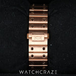 2021 CARTIER SANTOS DE CARTIER ROSE GOLD WGSA0008
